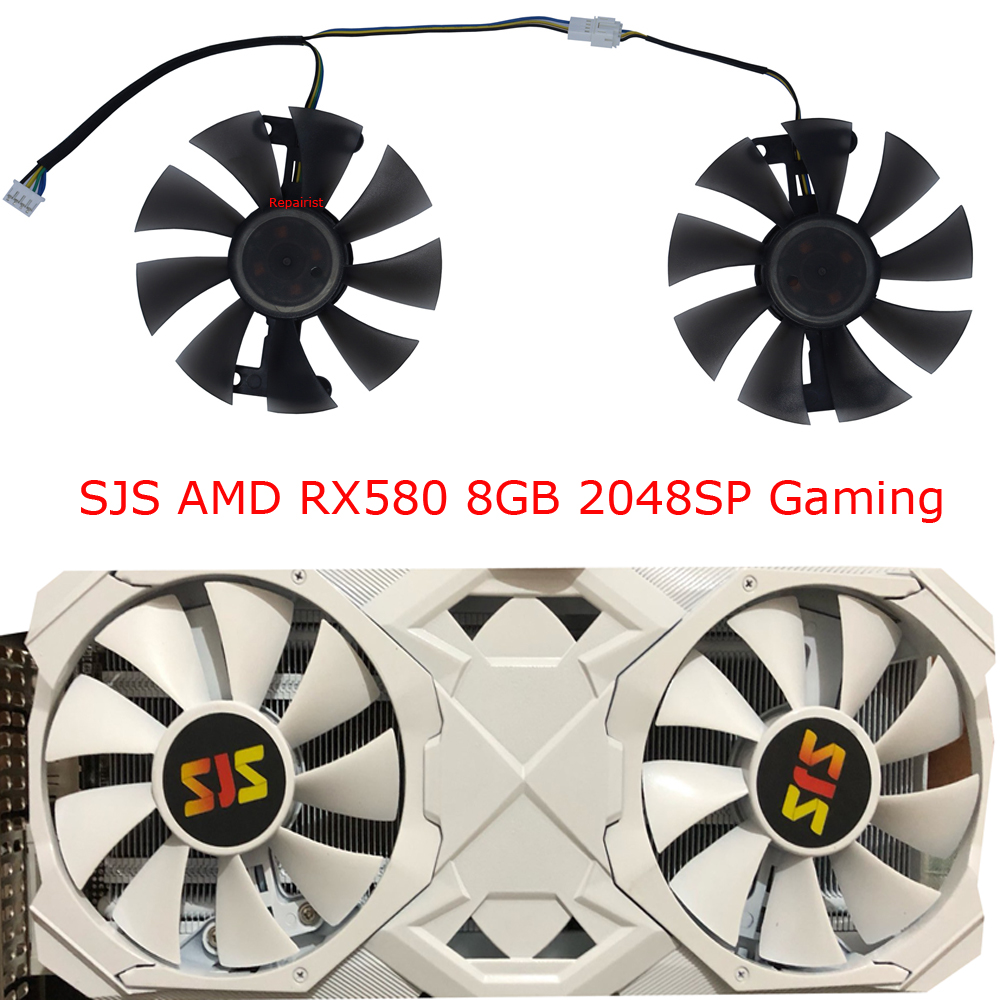 Conjunto de 2 Peças, GA91S2H,  - Rx 580 8Gb 2048Sp Gpu avaliação e preço